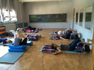 Svaroopa Yoga Courtesy of Breathelight Yoga Studio