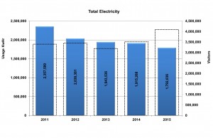 YGS Electricity Chart