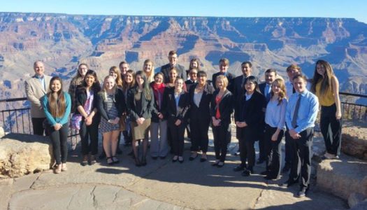 Culinary students soak in the Delaware North experience at the Grand Canyon